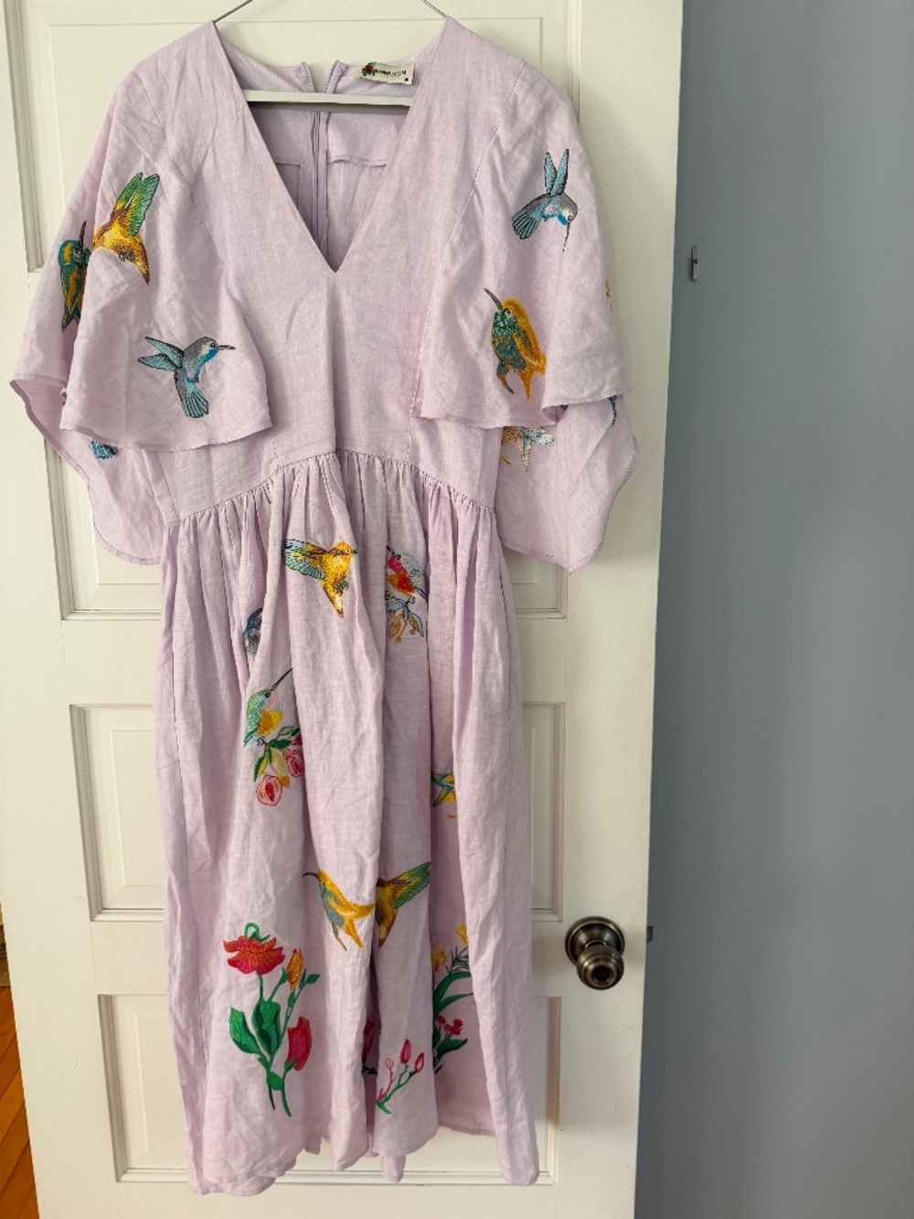 Fanm Mon Swazi Dress in Lilac